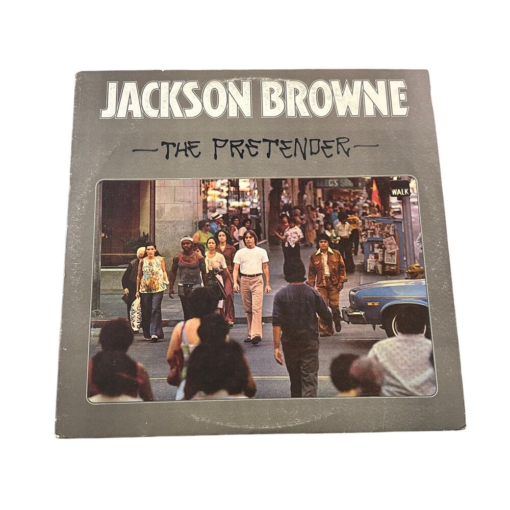 Jackson Browne The Pretender Vinyl Record #7E-1079-B-SP 1st Press Asylum